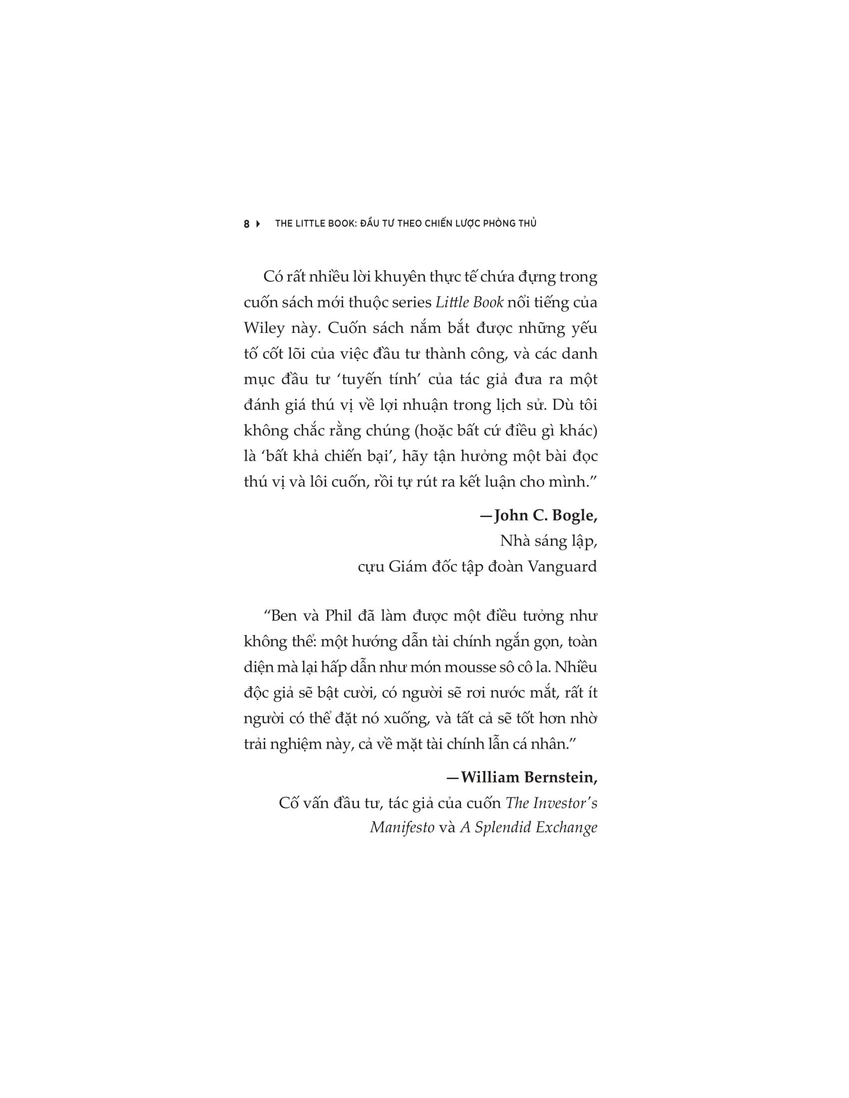 Sách - The Little Book - Đầu Tư Theo Chiến Lược Phòng Thủ