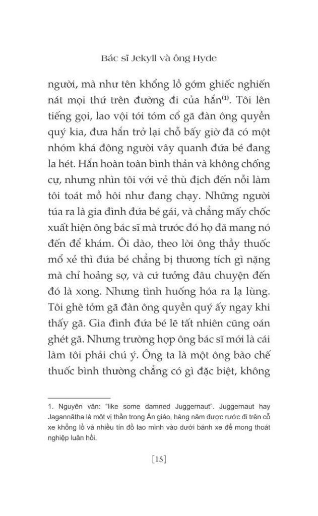 Bác Sĩ Jekyll Và Ông Hyde