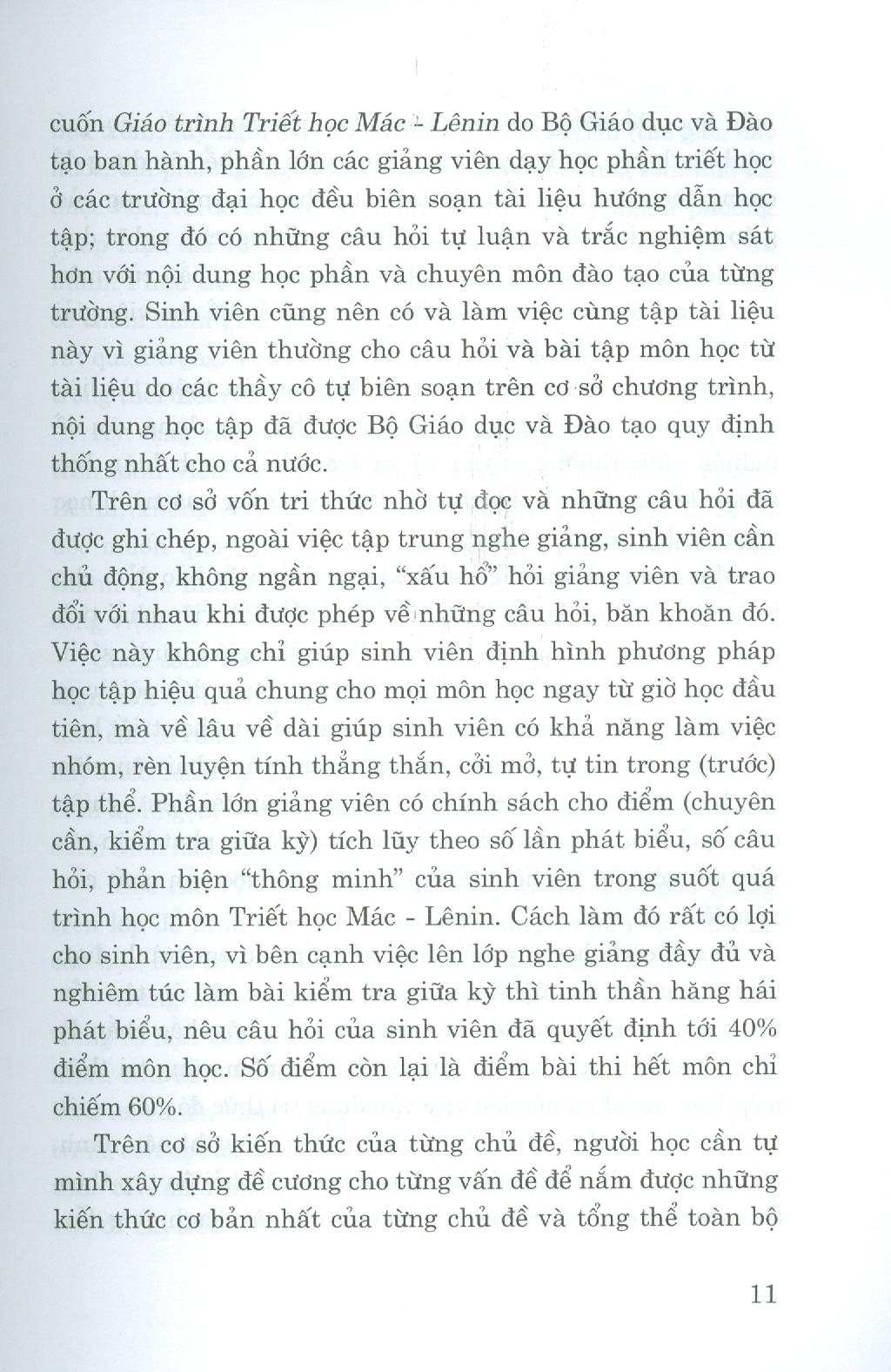 Hỏi - Đáp Môn Triết Học Mác - Lênin (Dùng cho bậc đại học hệ chuyên và không chuyên lý luận chính trị)