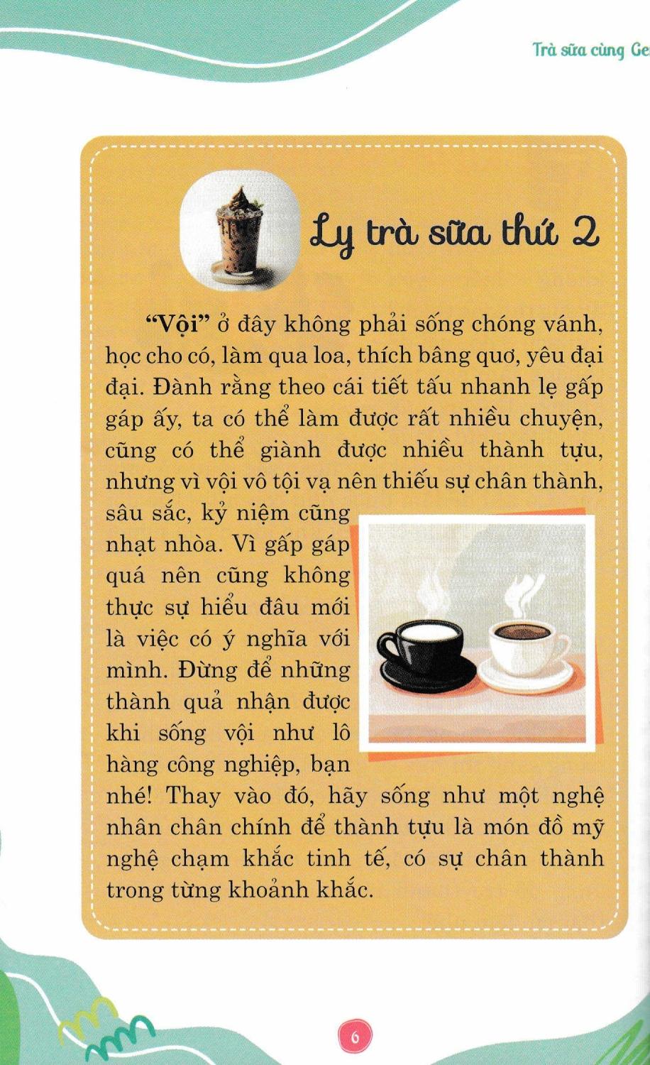 Sách - Trà Sữa Cùng Gen Z