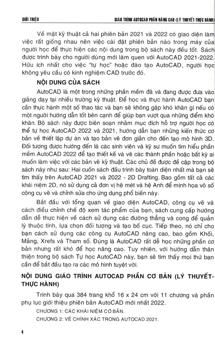Giáo Trình Autocad - Phần Nâng Cao (Lý Thuyết - Thực Hành) - STK