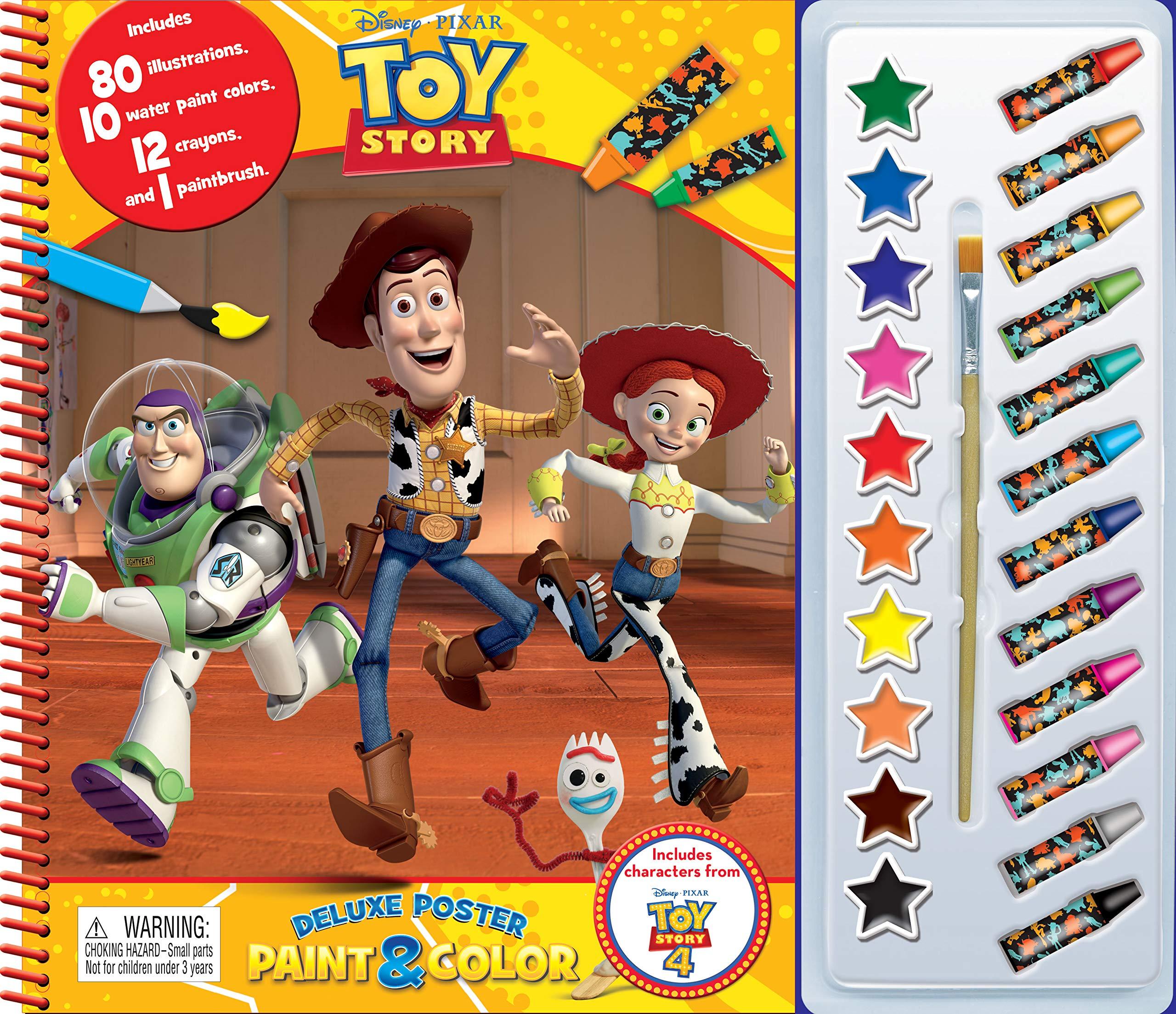 Disney Toy Story 4 Deluxe Poster Paint & Color