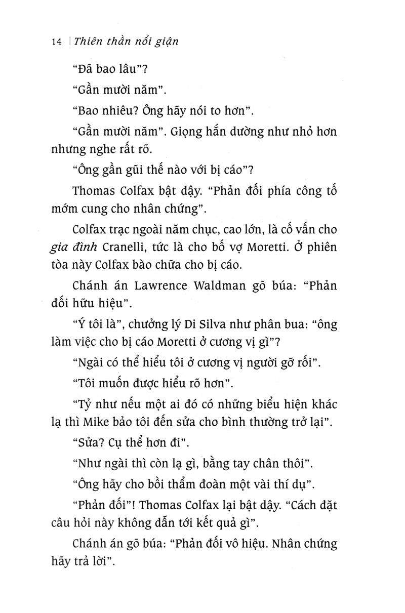 Thiên Thần Nổi Giận (Tái Bản)