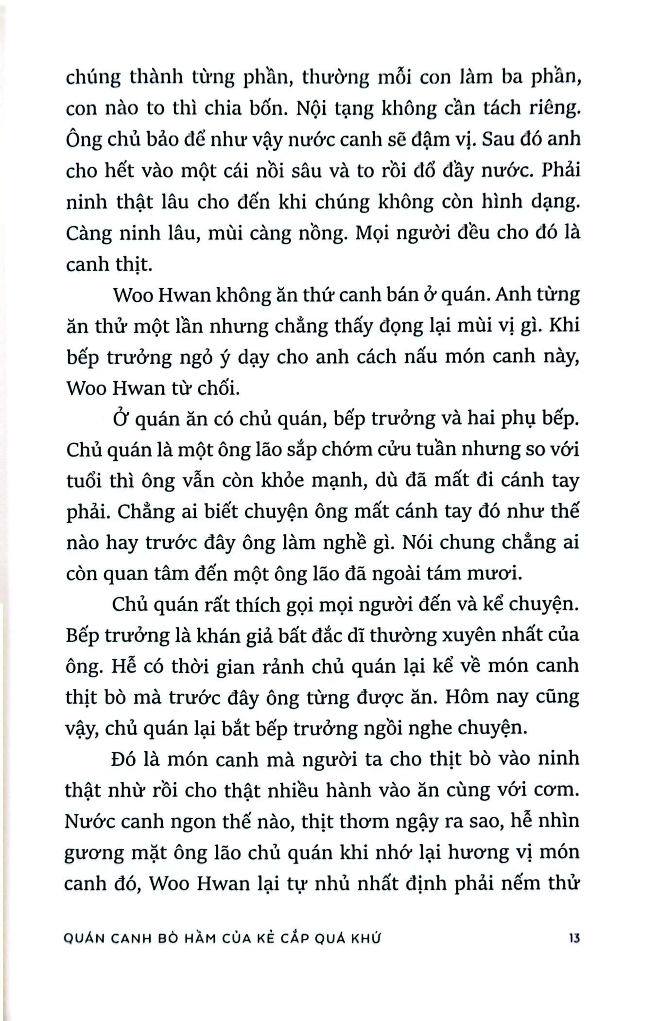 Quán Canh Bò Hầm Của Kẻ Cắp Quá Khứ
