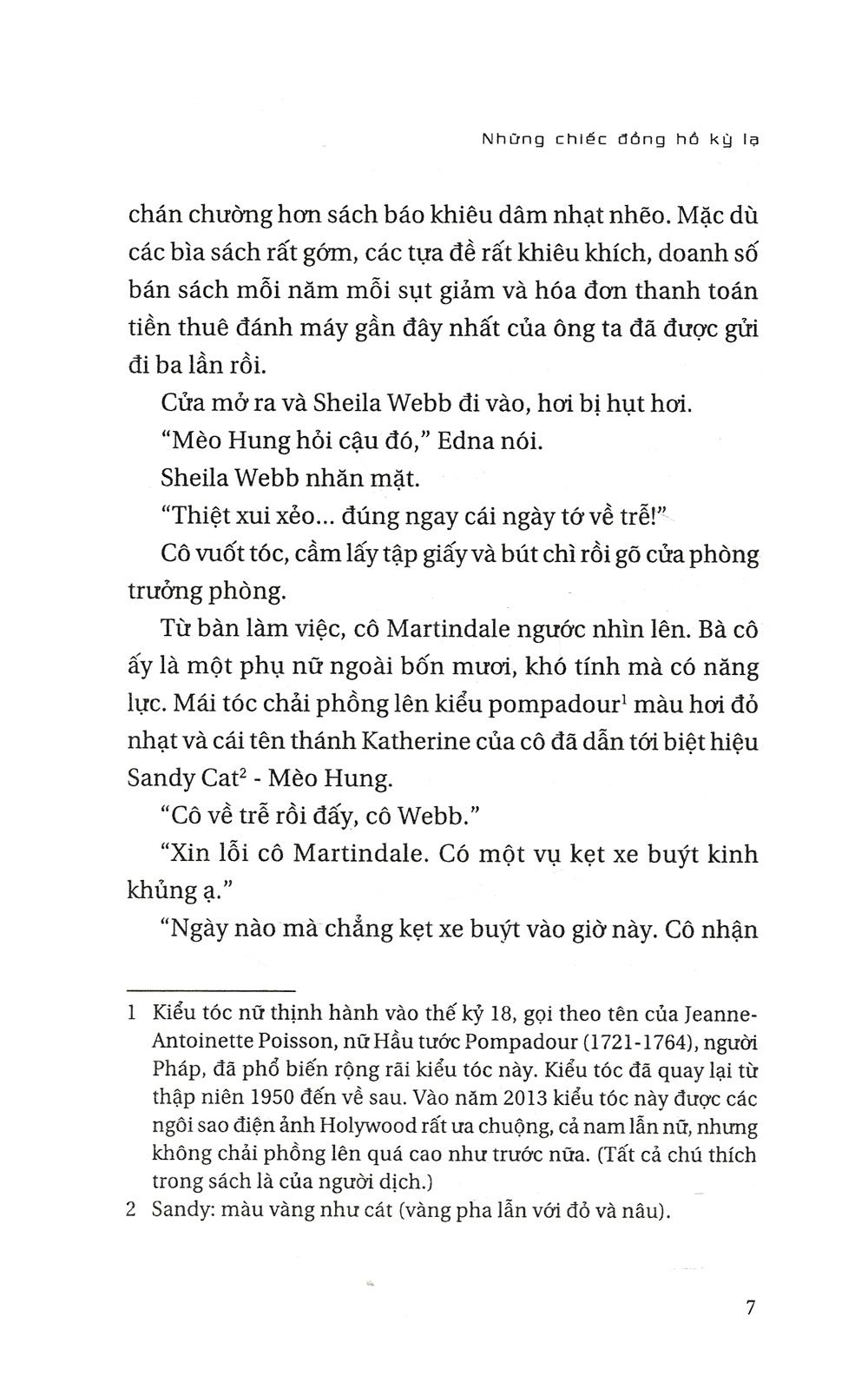 Những Chiếc Đồng Hồ Kỳ Lạ (Tái Bản)