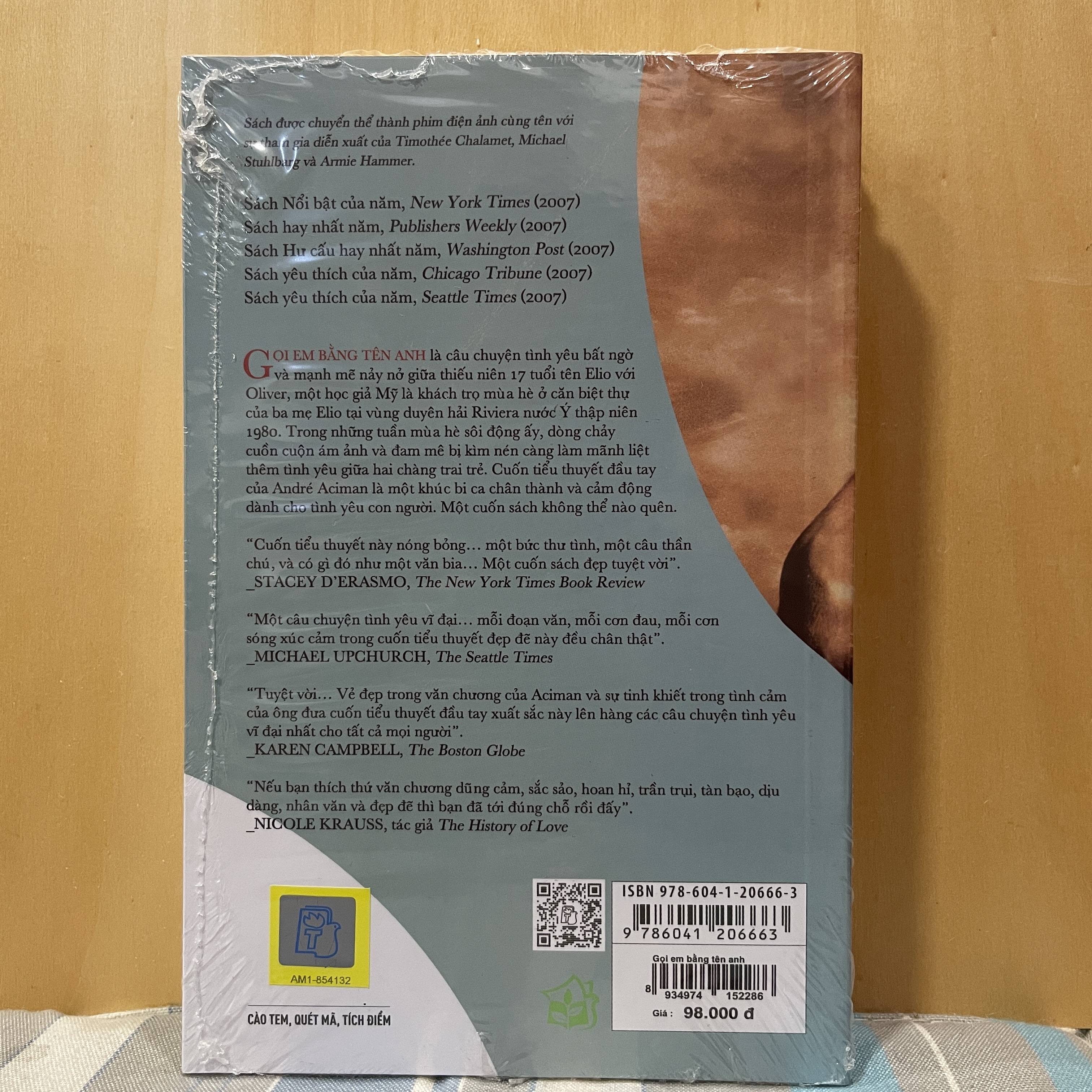Gọi Em Bằng Tên Anh - Call Me By Your Name (Lambda Literary Award For Gay Action)
