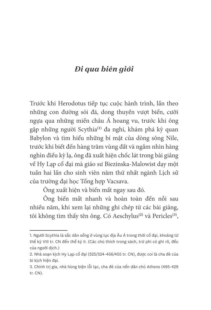 Du Hành Cùng Herodotus
