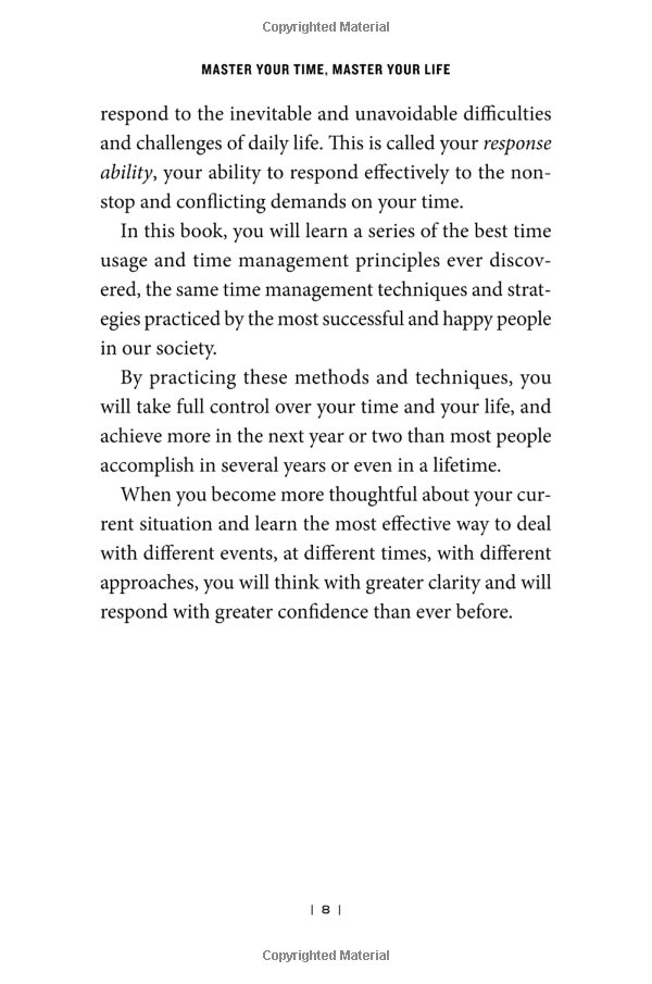 Master Your Time, Master Your Life: The Breakthrough System To Get More Results, Faster, In Every Area Of Your Life