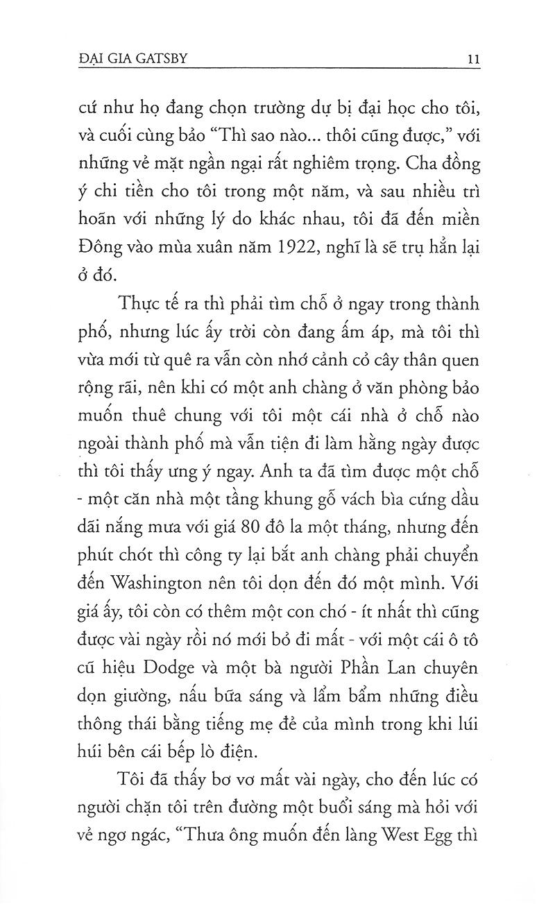 Đại Gia Gatsby (Tái Bản 2022)