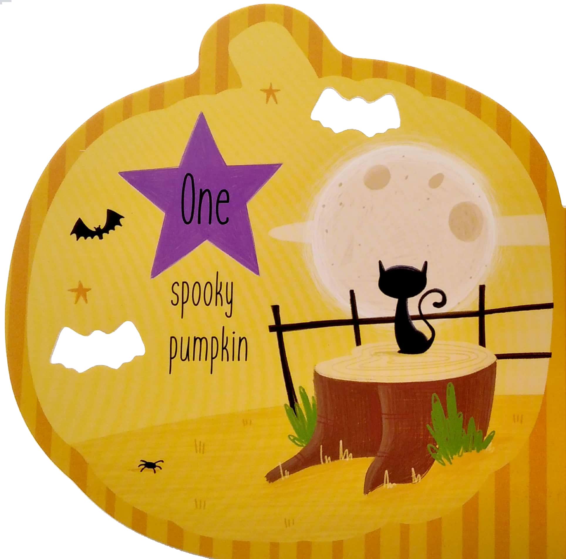 Five Spooky Pumpkins