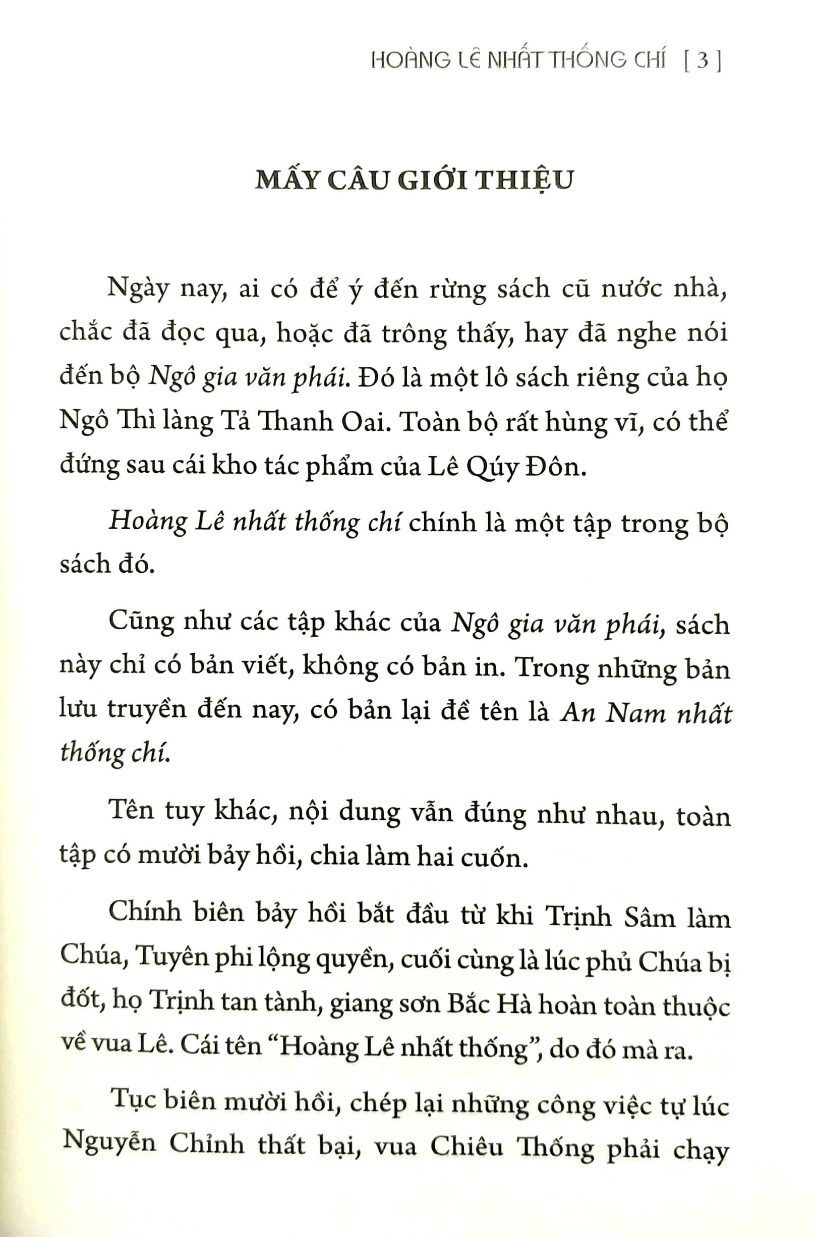Hoàng Lê Nhất Thống Trí (Tái Bản 2023)