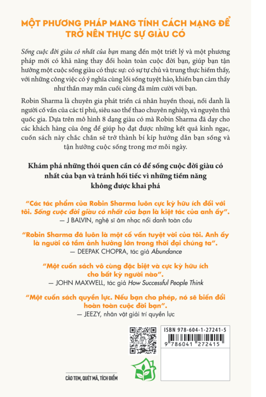 Sống cuộc đời giàu có nhất của bạn (Robin Sharma)