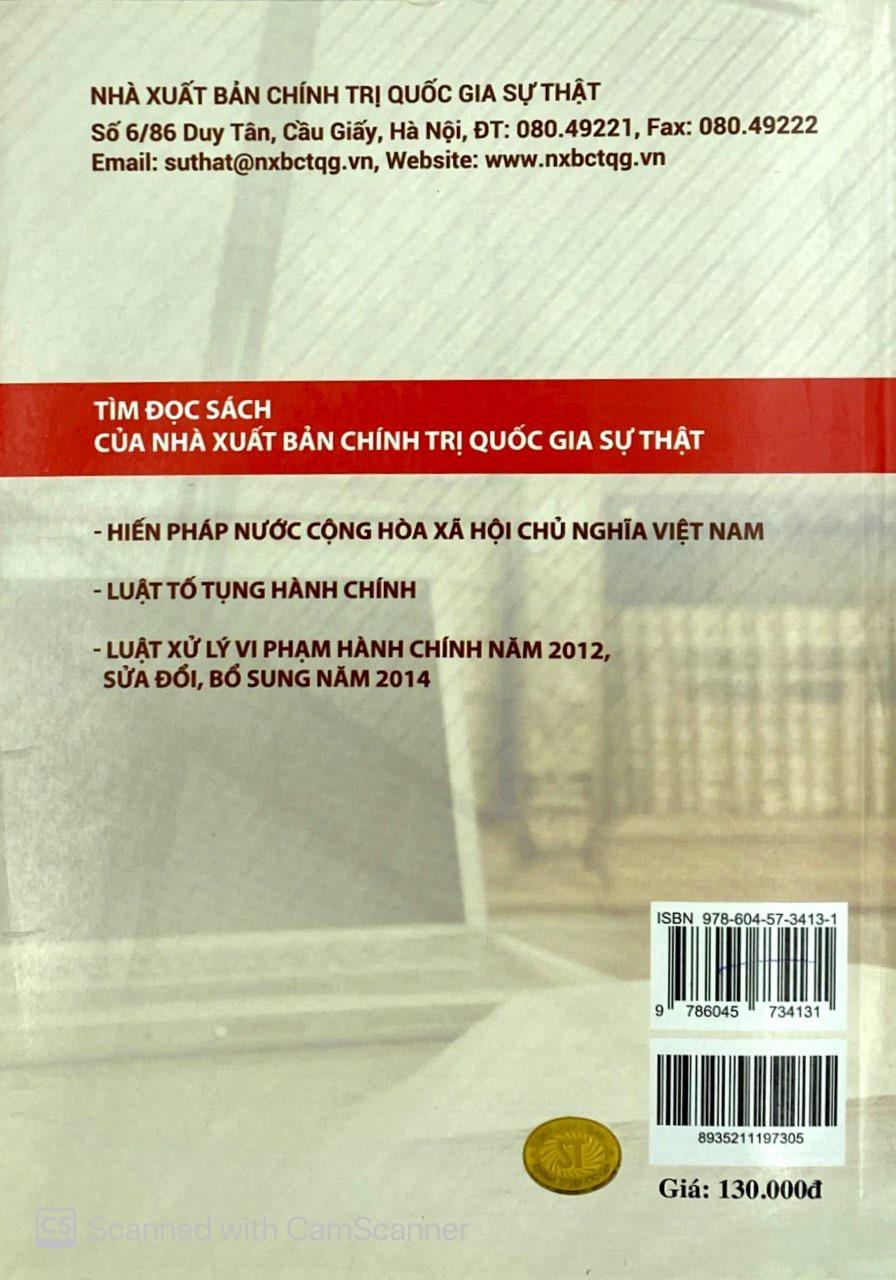 Giáo Trình Luật Tố Tụng Hành Chính Việt Nam