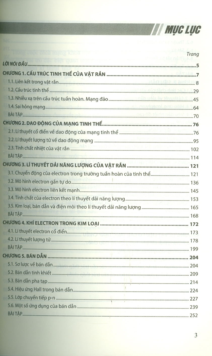 Giáo trình Vật lí chất rắn - Nguyễn Thế Khôi (Chủ biên), Lục Huy Hoàng, Đỗ Danh Bích, Phạm Văn Hải