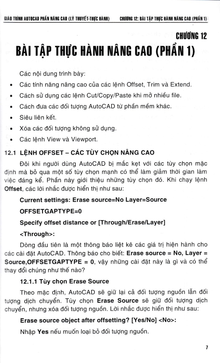 Giáo Trình Autocad - Phần Nâng Cao (Lý Thuyết - Thực Hành) - STK