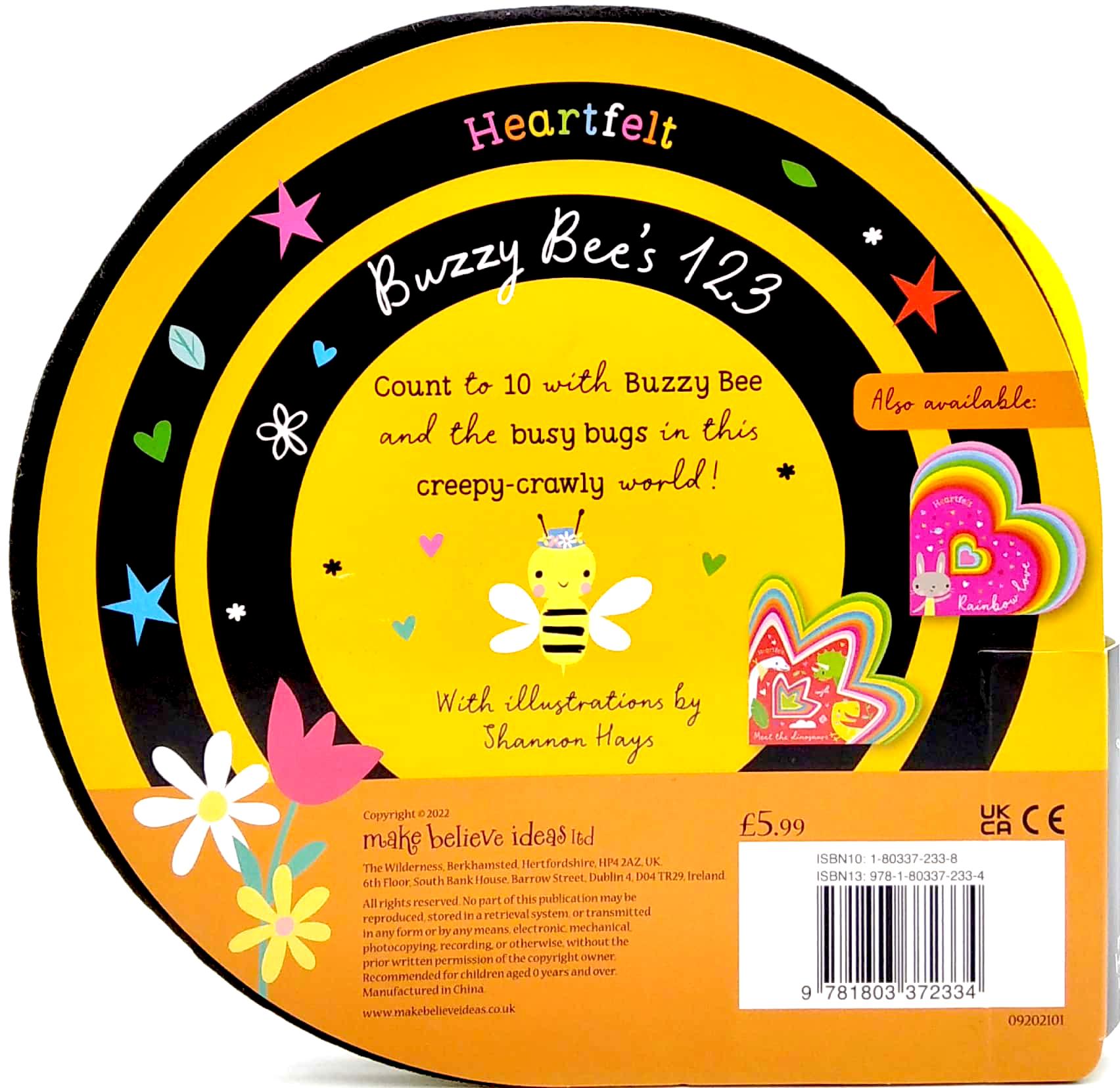 Heartfelt Buzzy Bee