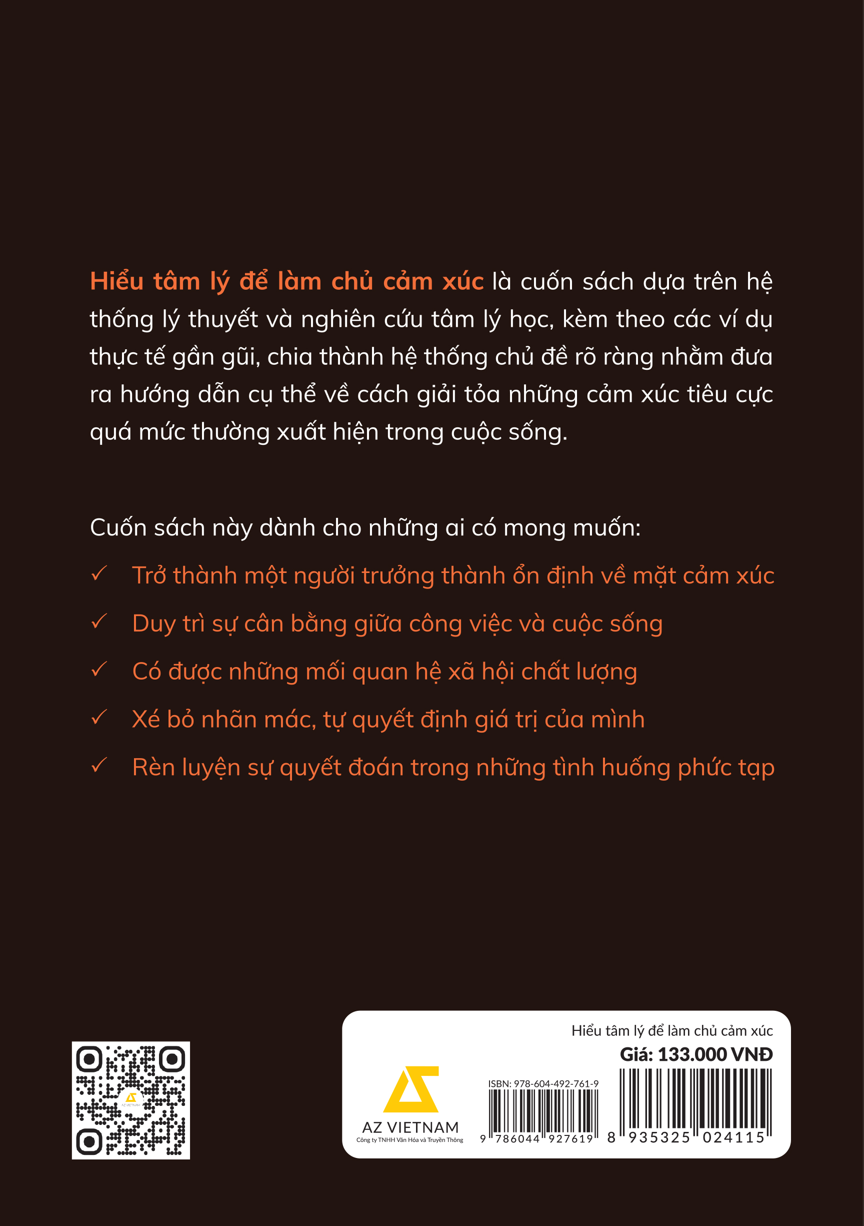Hiểu Tâm Lý Để Làm Chủ Cảm Xúc