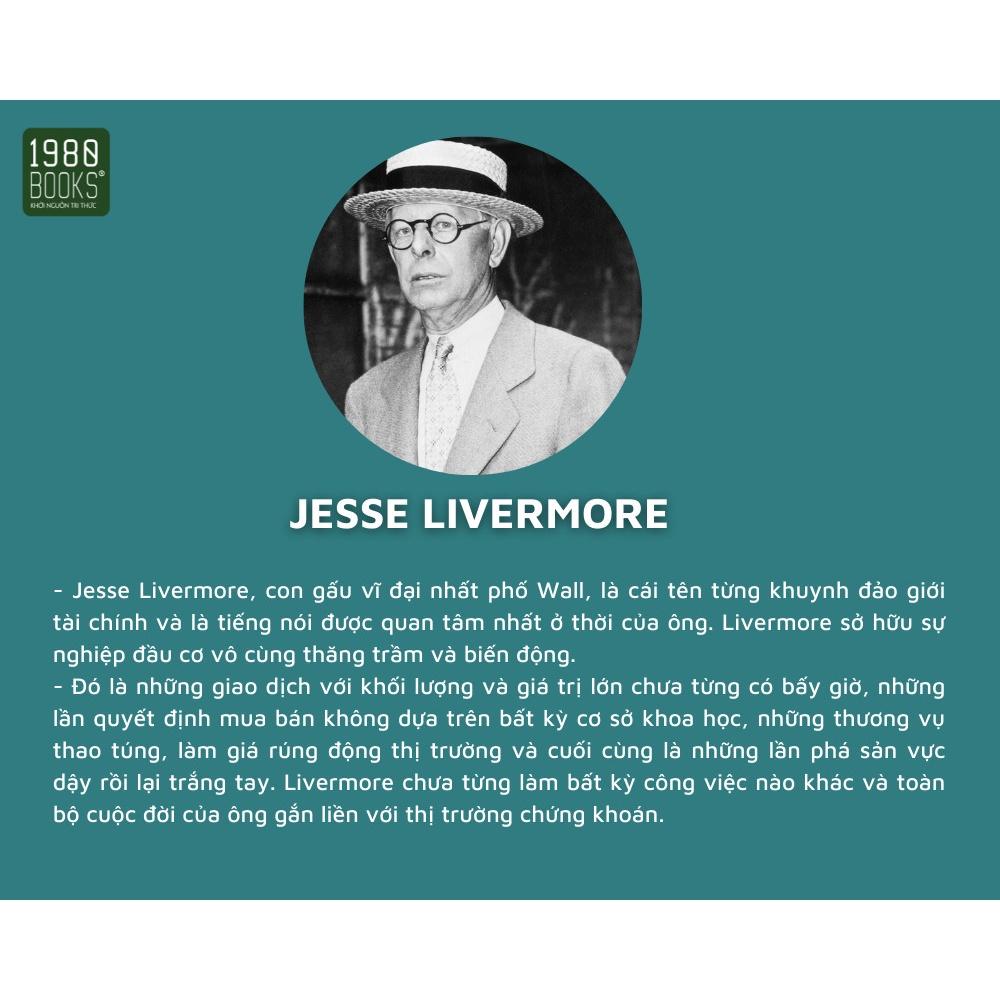 Sách Jesse Livermore Nhà Đầu Tư Chứng Khoán Vĩ Đại - BẢN QUYỀN