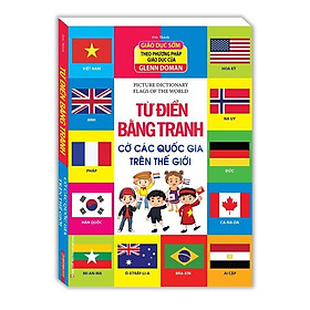 Sách - Từ Điển Bằng Tranh - Cờ Các Quốc Gia Trên Thế Giới - Bìa Cứng - Minh Thắng