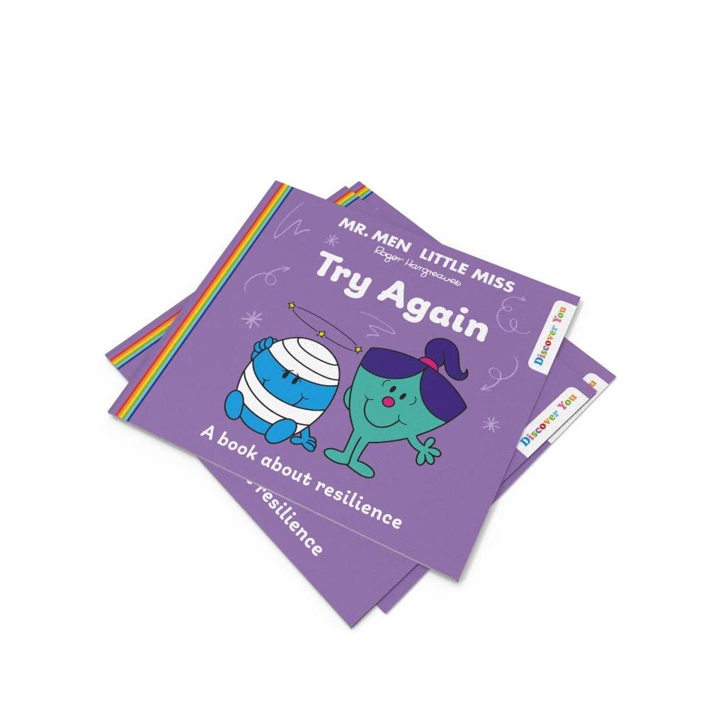 Truyện đọc thiếu nhi tiếng Anh: Mr. Men and Little Miss Discover You — MR. MEN LITTLE MISS: TRY AGAIN