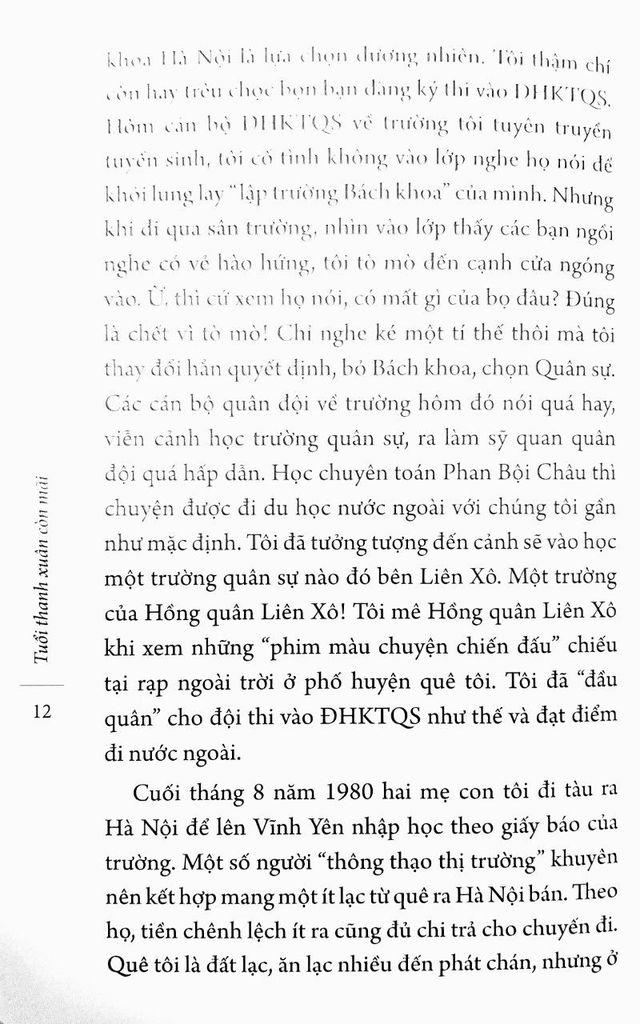 Tuổi Thanh Xuân Còn Mãi (Hồi Ức)