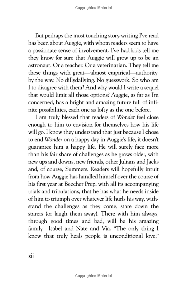 Auggie & Me: Three Wonder Stories
