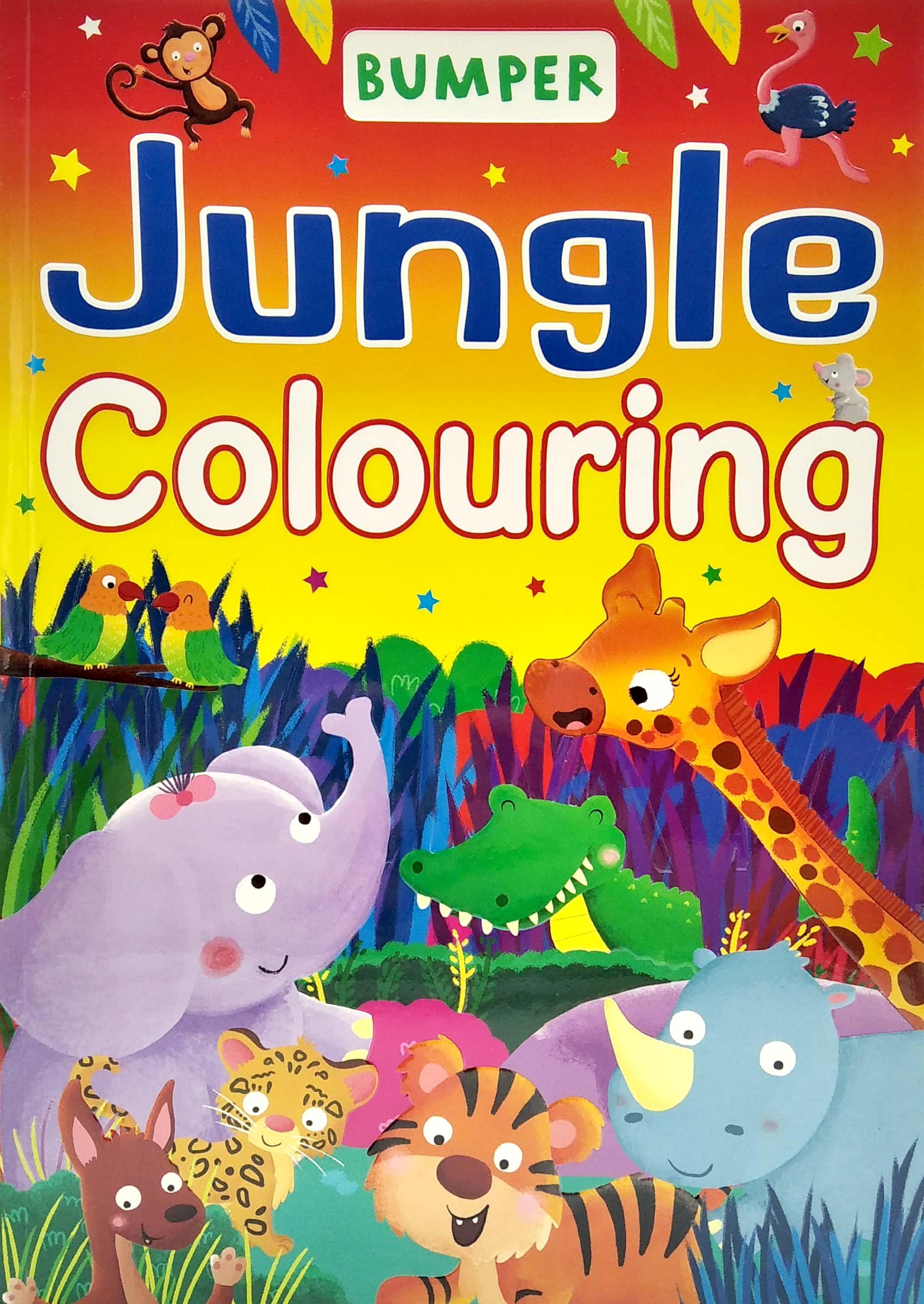 Bumper Jungle Colouring