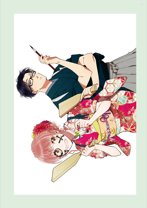 ヲタクに恋は難しい Official Art Works