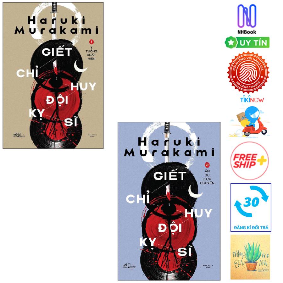 Combo Haruki Murakami : Giết Chỉ Huy Đội Kỵ Sĩ ( Tập 1+2)- Tặng sổ tay