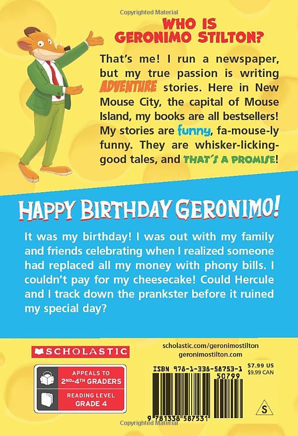 Happy Birthday, Geronimo! (Geronimo Stilton #74)