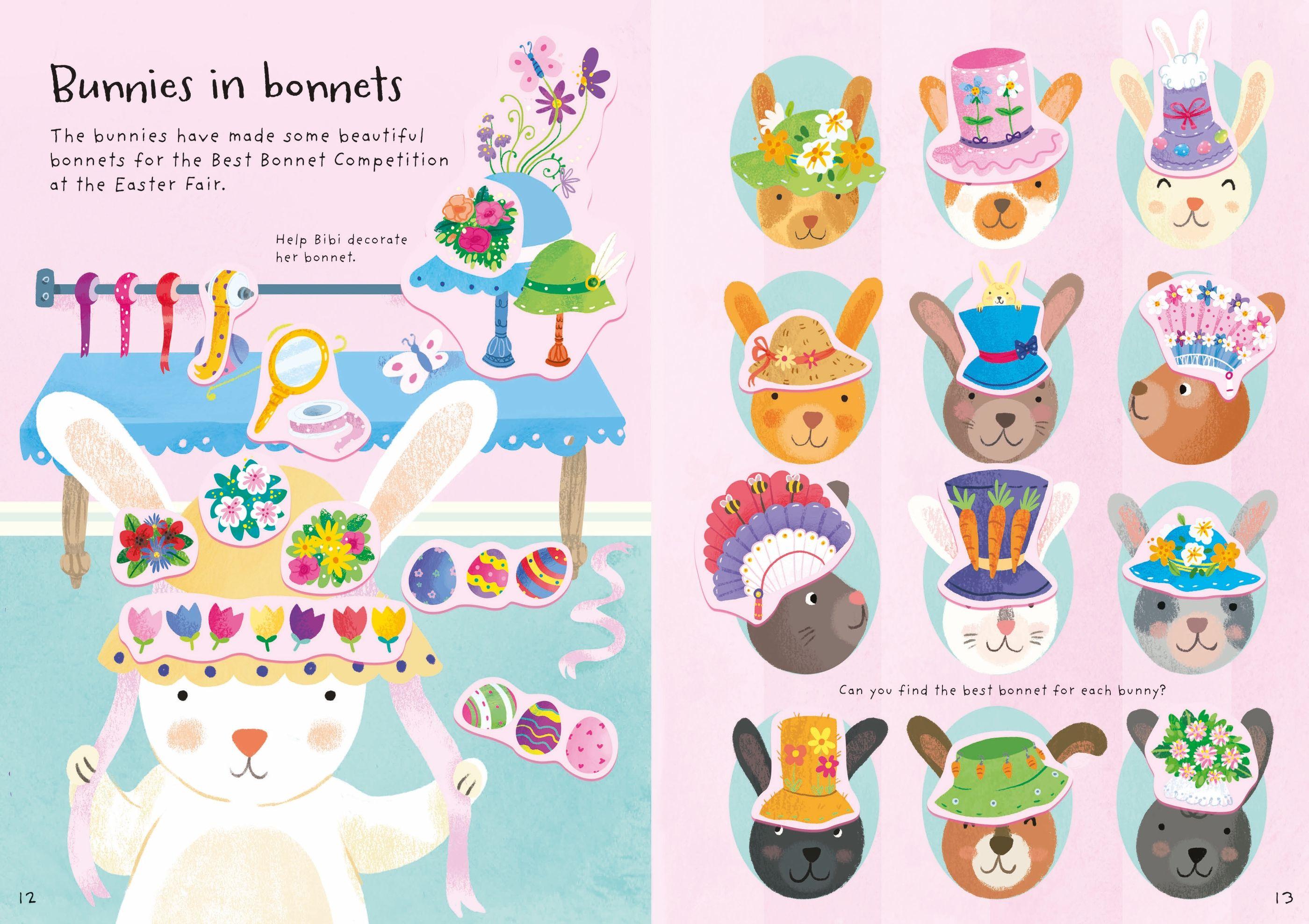 Little First Stickers Bunnies