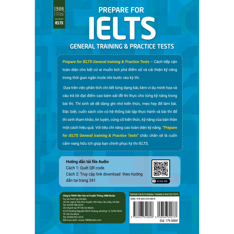 Prepare for IELTS General Training & Practice Tests