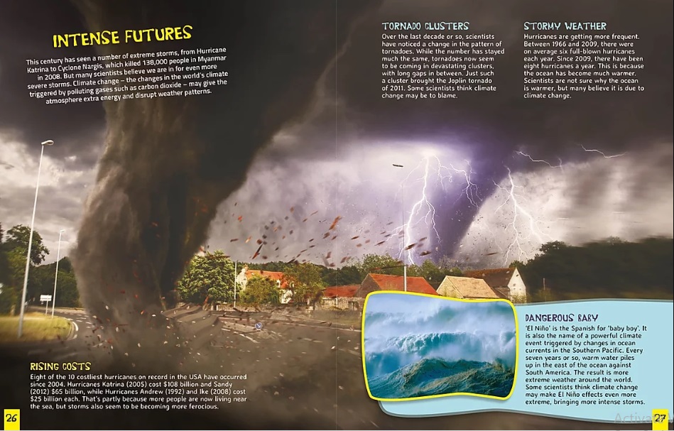 Sách tiếng Anh - When disaster strikes : Extreme Hurricanes and Tornados