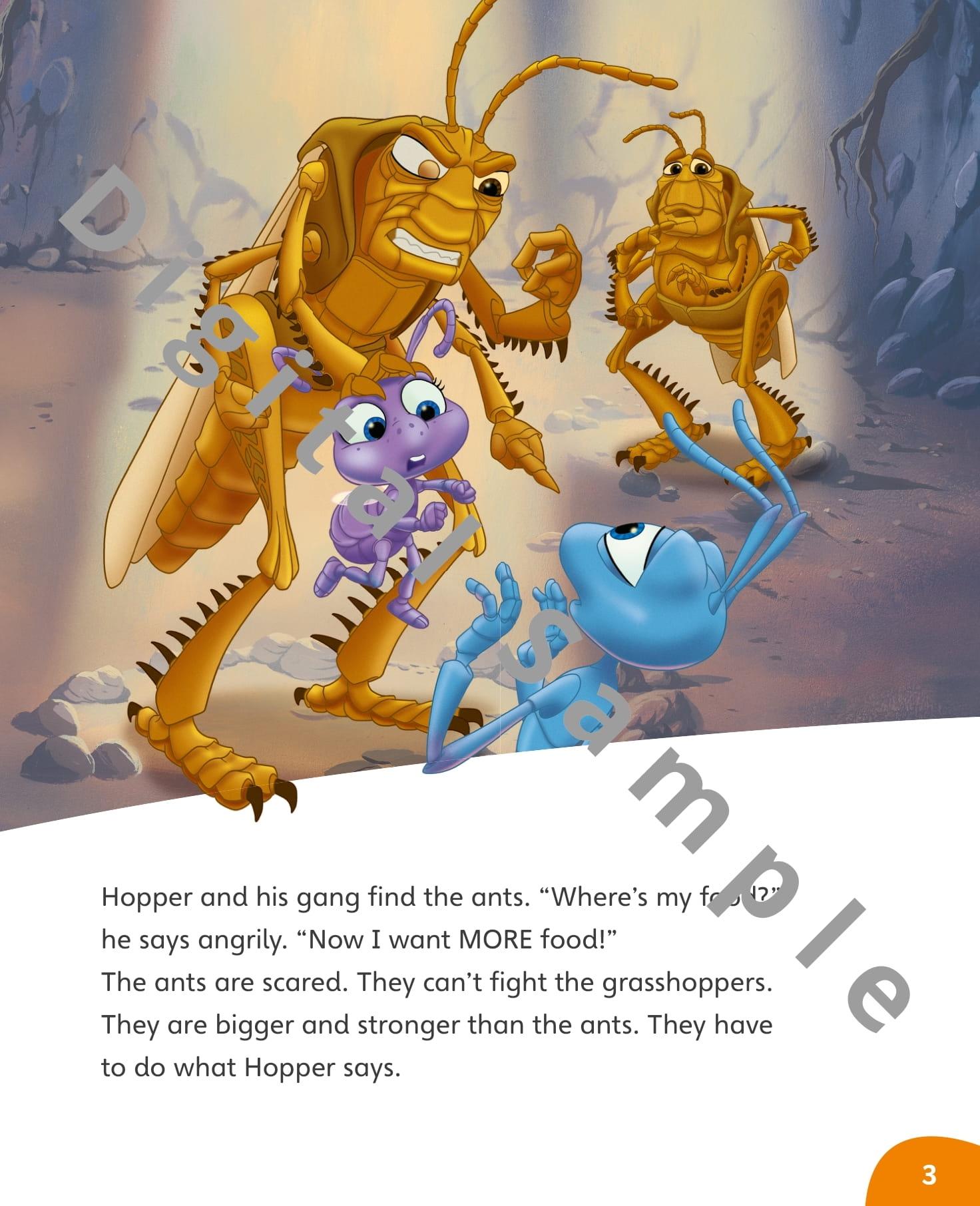 Disney Kids Readers Level 3: A Bug