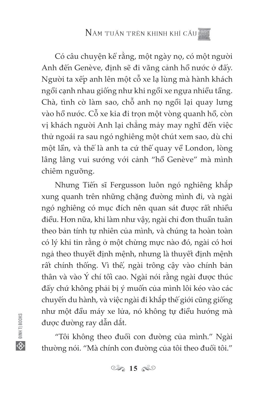 Năm Tuần Trên Khinh Khí Cầu - Bìa Cứng