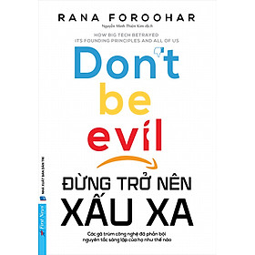 	Đừng Trở Nên Xấu Xa - Don