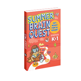 Sách Summer brain quest k1 ( 5 - 6 tuổi ) - Sách cho trẻ bằng tiếng anh