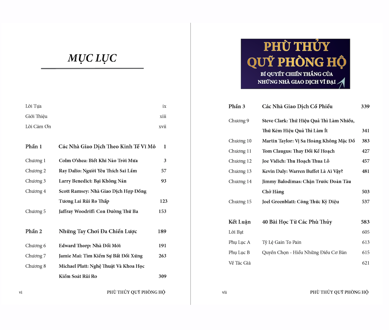 PHÙ THỦY QUỸ PHÒNG HỘ – Bí Quyết Chiến Thắng Của Những Nhà Giao Dịch Vĩ Đại (Hedge Fund Market Wizards)