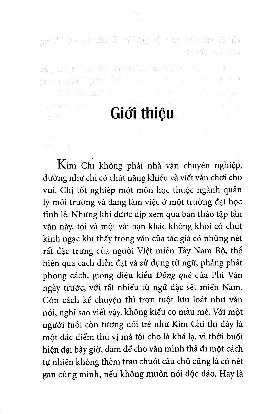 Điệu Buồn Phương Nam - Tản Văn