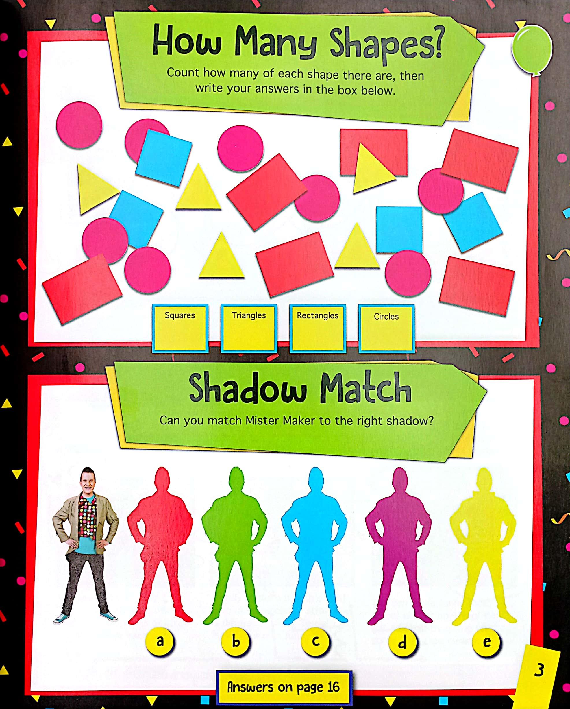 Mister Maker Giant Sticker And Activity Book