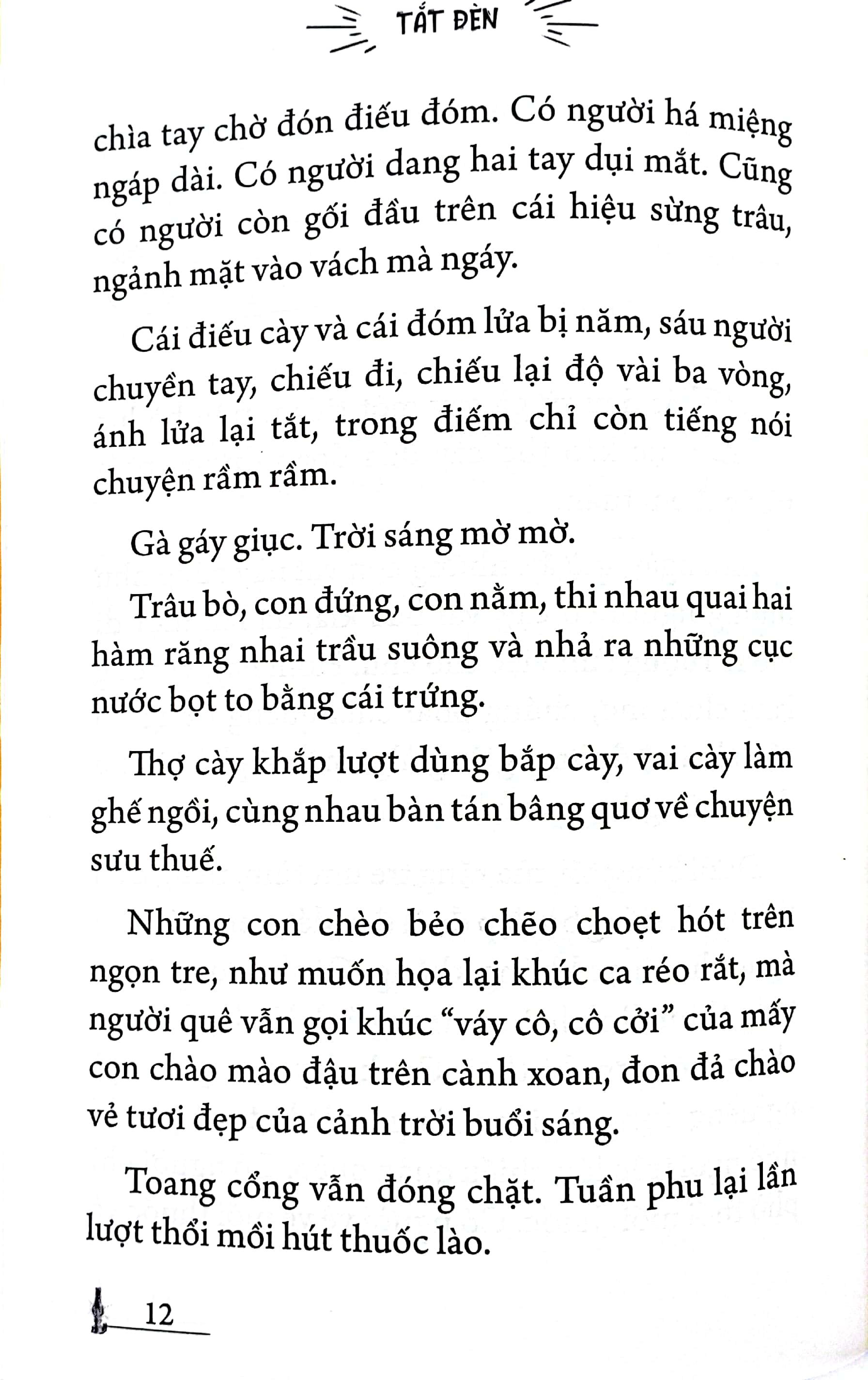 Tác Phẩm Văn Học Trong Nhà Trường - Tắt Đèn