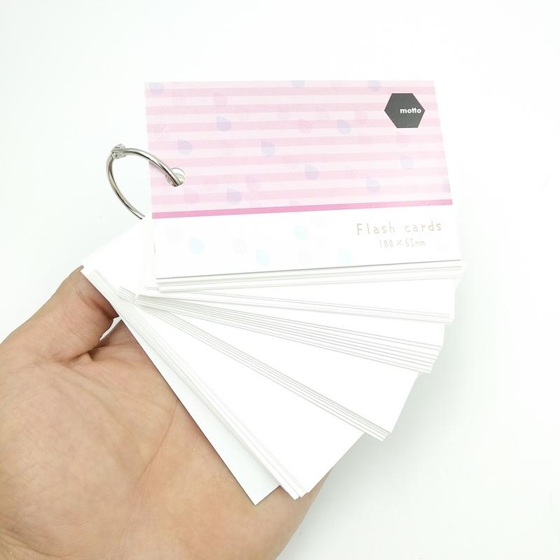 Giấy Note Motto Flash Cards CYFC100
