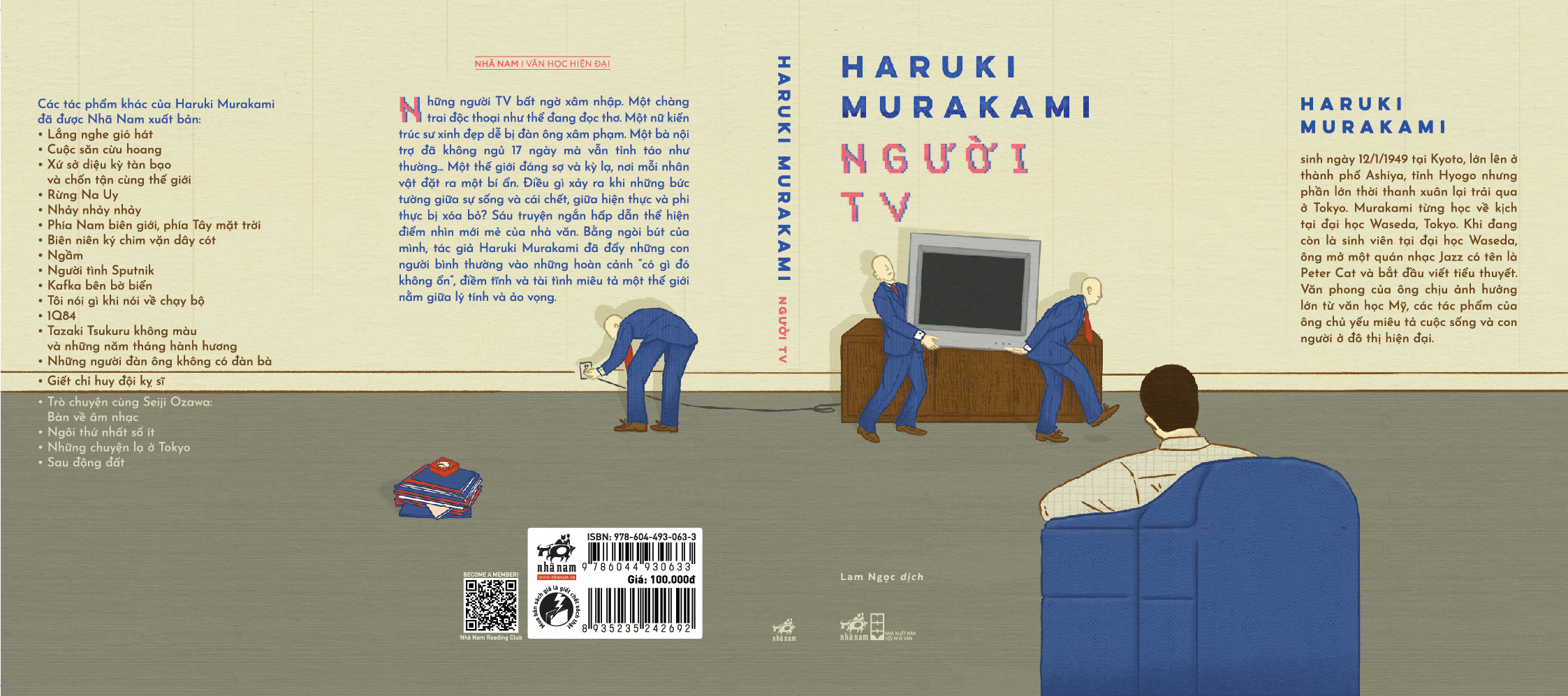 Sách - Người TV (Haruki Murakami) (Nhã Nam Official)