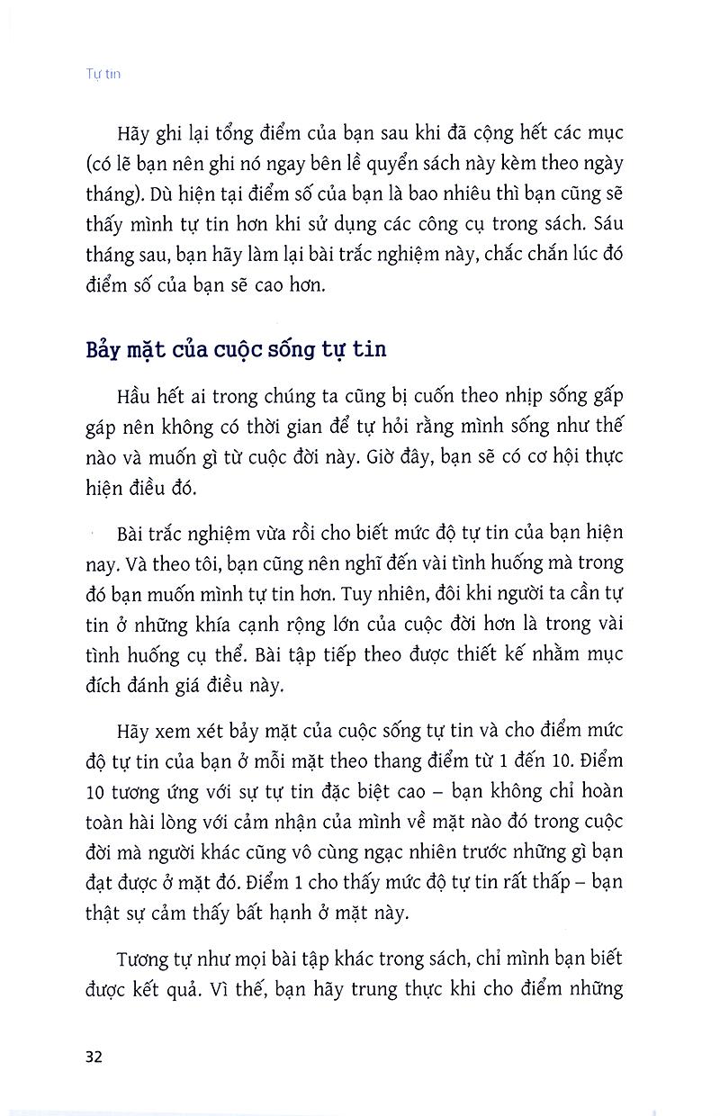 Tự Tin - Nghệ Thuật Giúp Bạn Đạt Được Mọi Ước Muốn (Tái Bản)