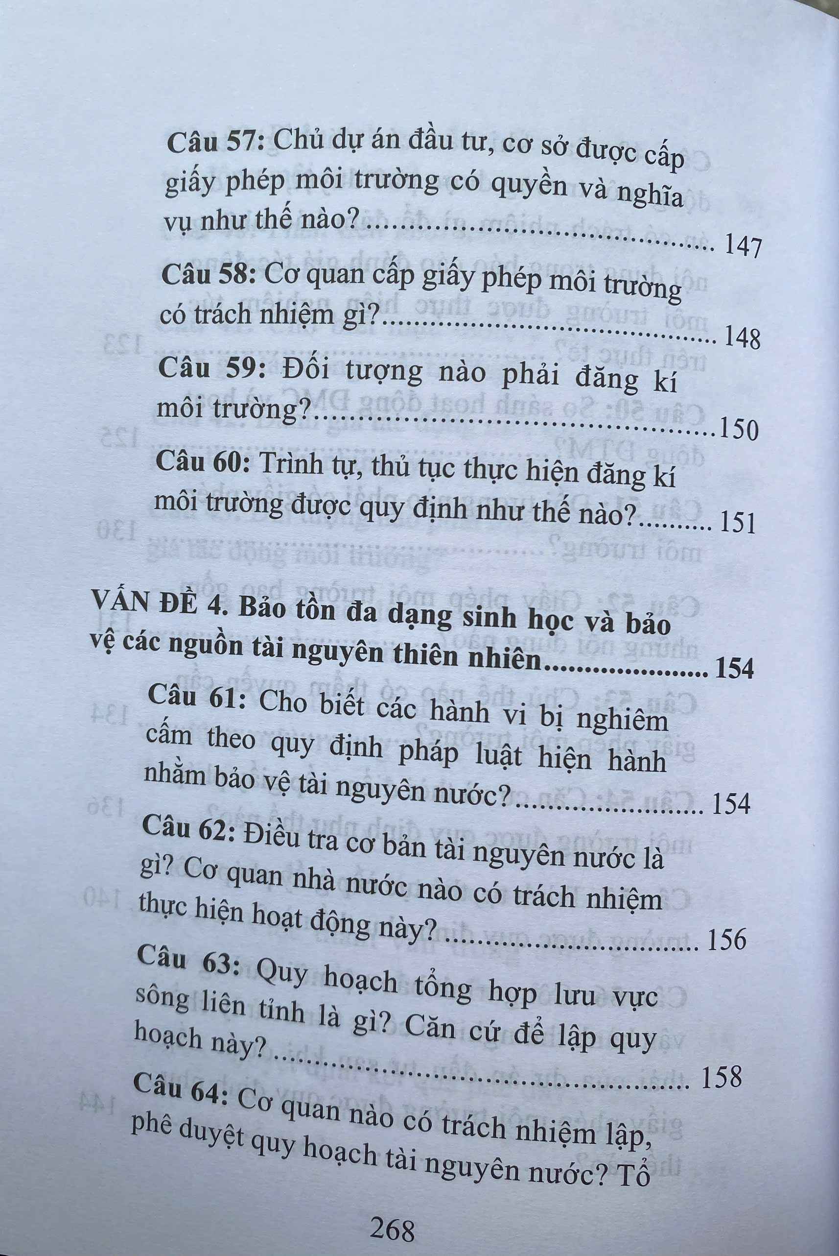 Hướng Dẫn Ôn Tập Luật Môi Trường