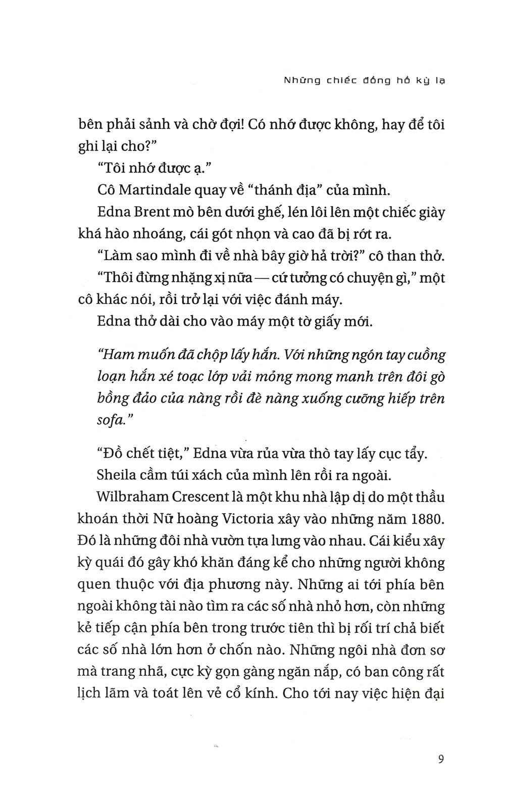Những Chiếc Đồng Hồ Kỳ Lạ (Tái Bản)