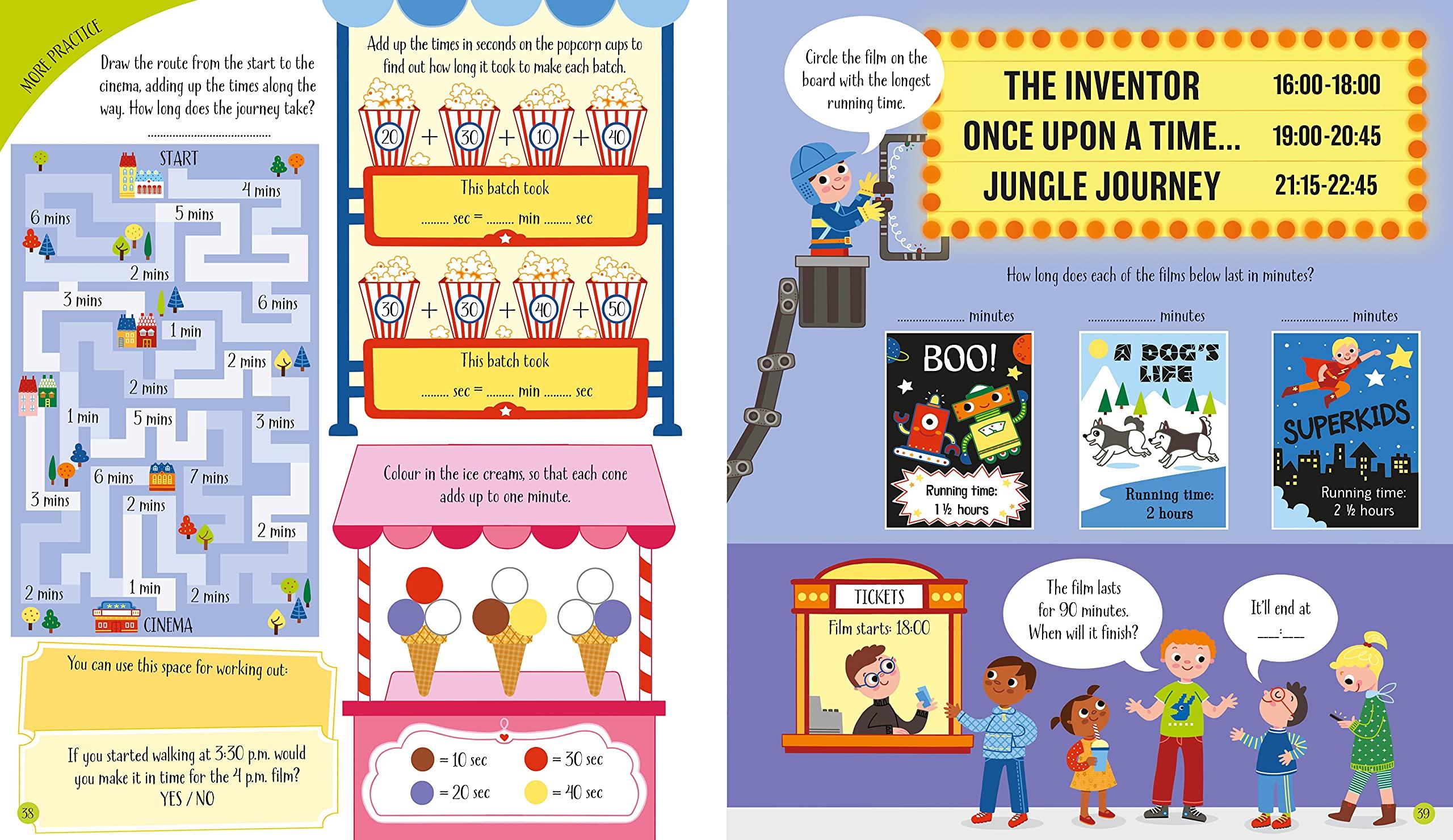 Telling The Time Activity Book