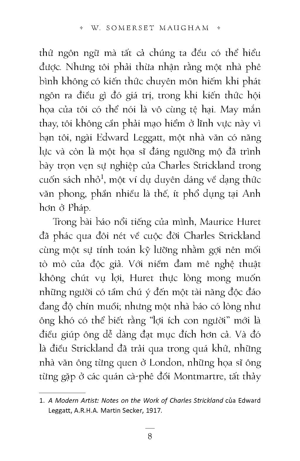 Văn học kinh điển - Vần Trăng Và Sáu Xu (Tiểu Thuyết) - W. Somerset Maugham