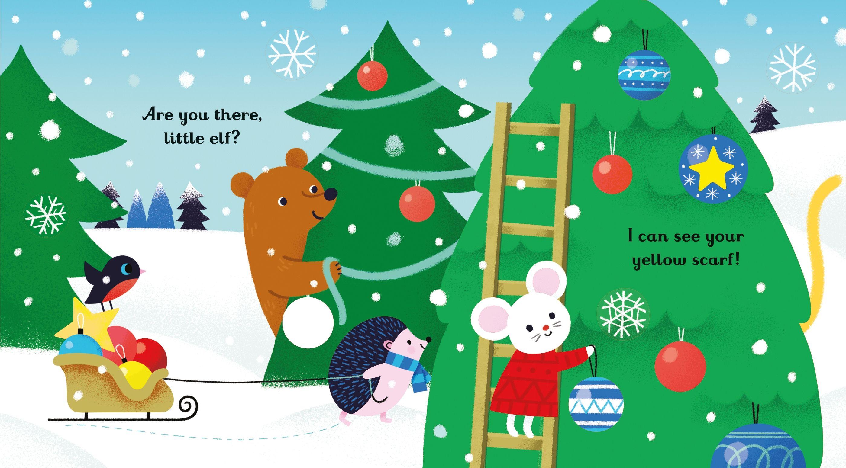 Little Peep-Through Books: Are You There Little Elf?