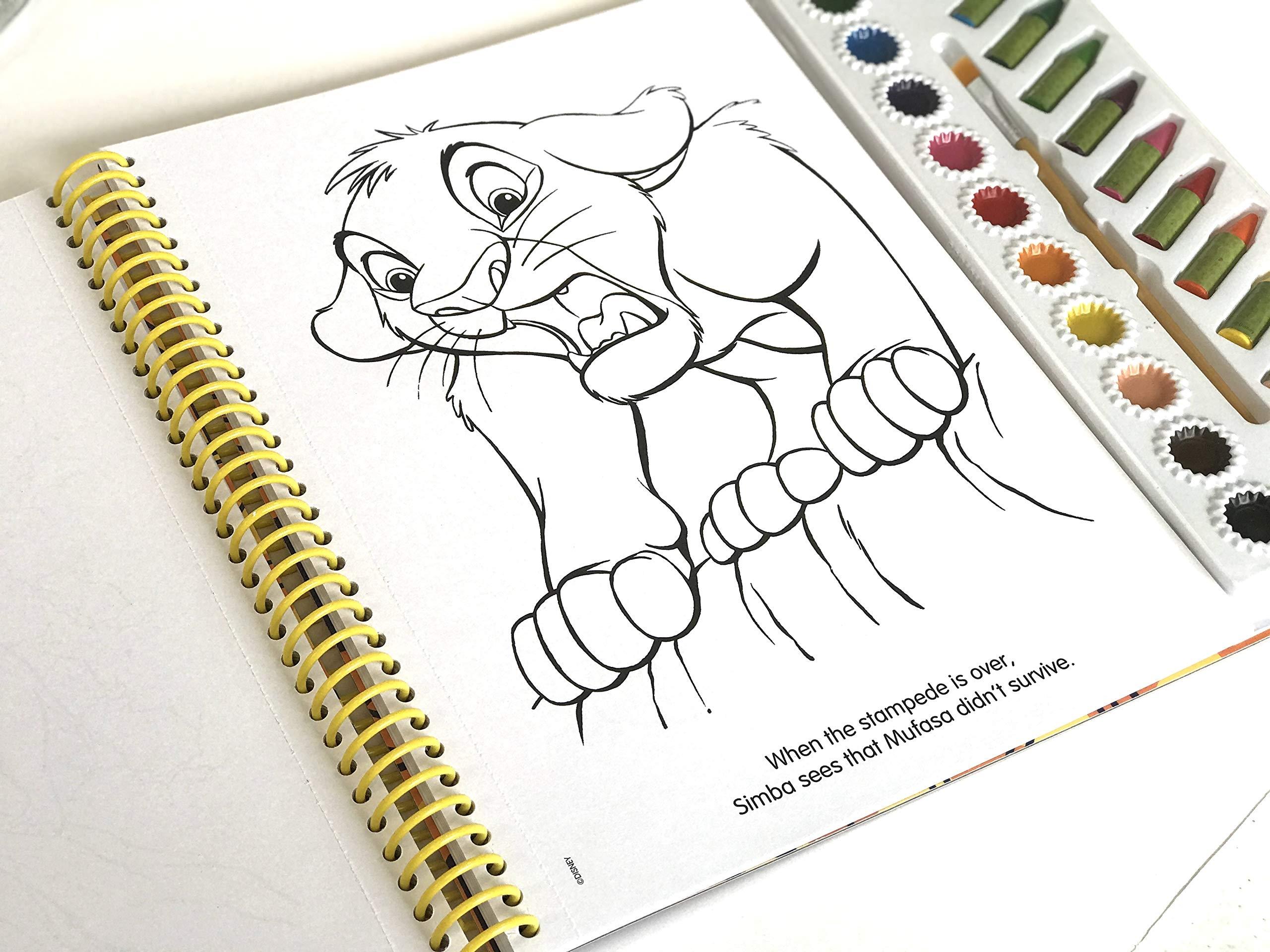 Disney Lion King Deluxe Poster Paint & Color